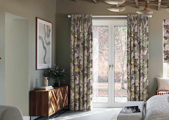 Maisie, Aubergine - Made to Measure Curtains - Image 3